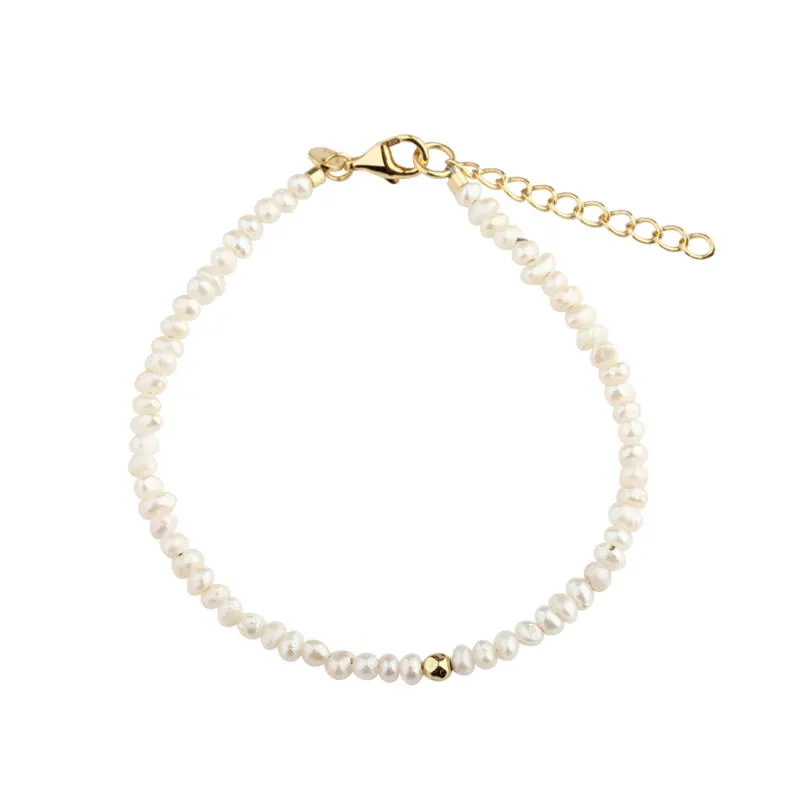LOVE PEARLS BRACELET | GOLDEN — produktfoto