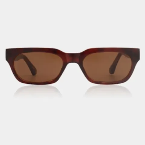 A.Kjærbede solbriller Bror - Brown/Demi Light Brown Transparent — produktfoto