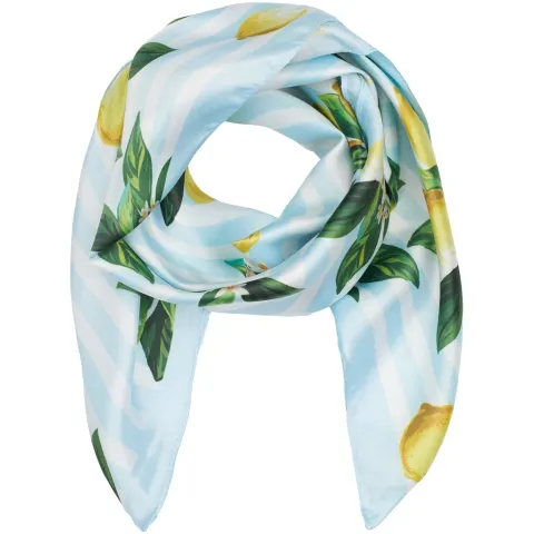 Marta du Chateau dame tørklæde MdcFinja BA-Scarf - Blue4212 — produktfoto