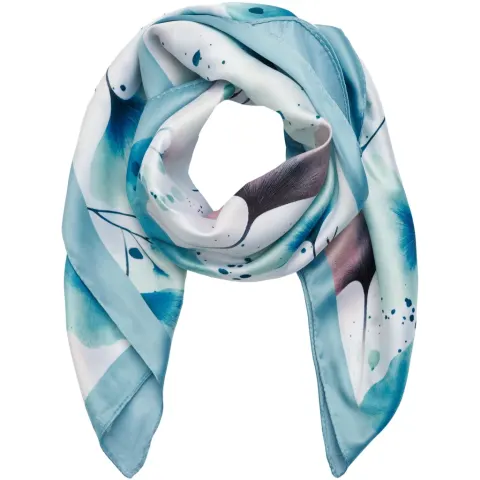 Marta du Chateau dame tørklæde MdcFinja BA-Scarf - Blue2304 — produktfoto