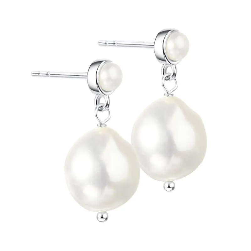 LULU EARSTUD | SILVER — produktfoto
