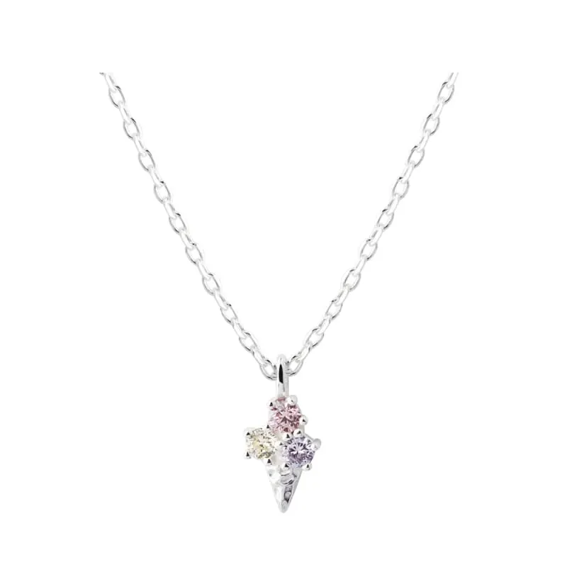 FROZEN NECKLACE | SILVER — produktfoto