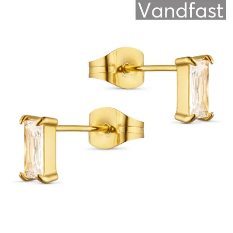 ANNEBRAUNER Empress 3x6mm Øreringe 18K Guldbelagt — produktfoto