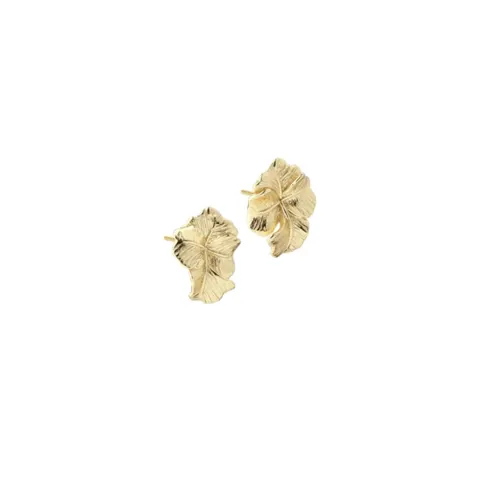 FOLIO SMALL EARSTUD | GOLDEN — produktfoto