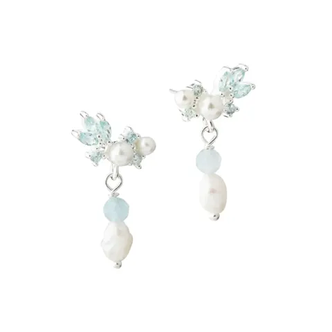 SINNA PEARL EARSTUD | SILVER — produktfoto