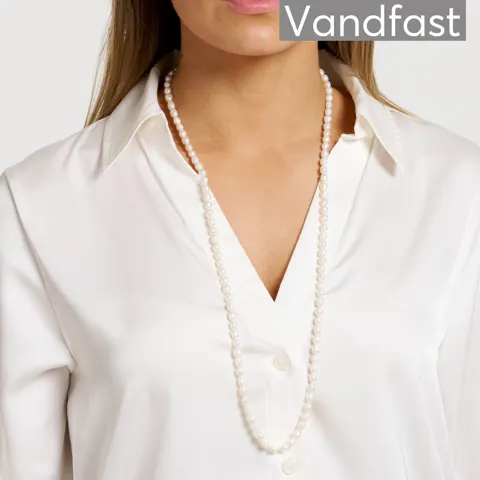 ANNEBRAUNER Pearl 80 cm Halskæde 18K Guldbelagt — produktfoto