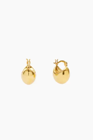 Poppy Petite Hoops - Gold - Pico — produktfoto