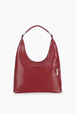 Lola Shoulder Bag - Burgundy - Silfen Studio — produktfoto
