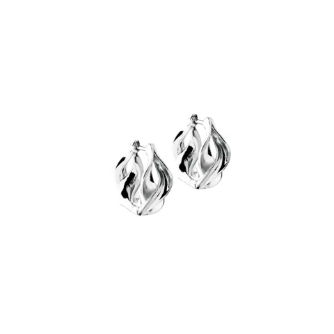CURVA HOOP 21 MM. | SILVER — produktfoto