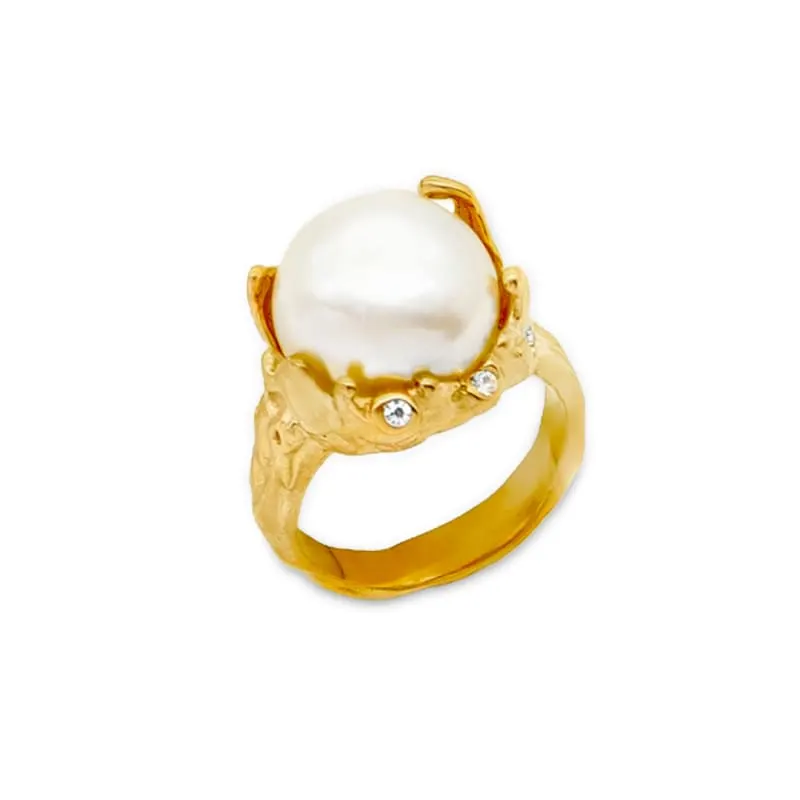 LAGOON PEARL RING  - 52 | BAY — produktfoto