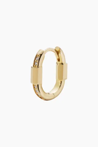 Palads Royal Earring - Goldplated Silver - Maria Black — produktfoto