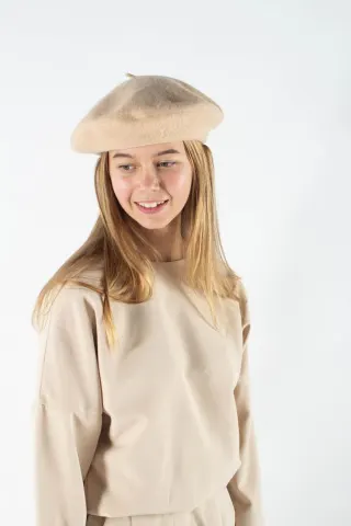 Candice Beret - Beige - irréel — produktfoto