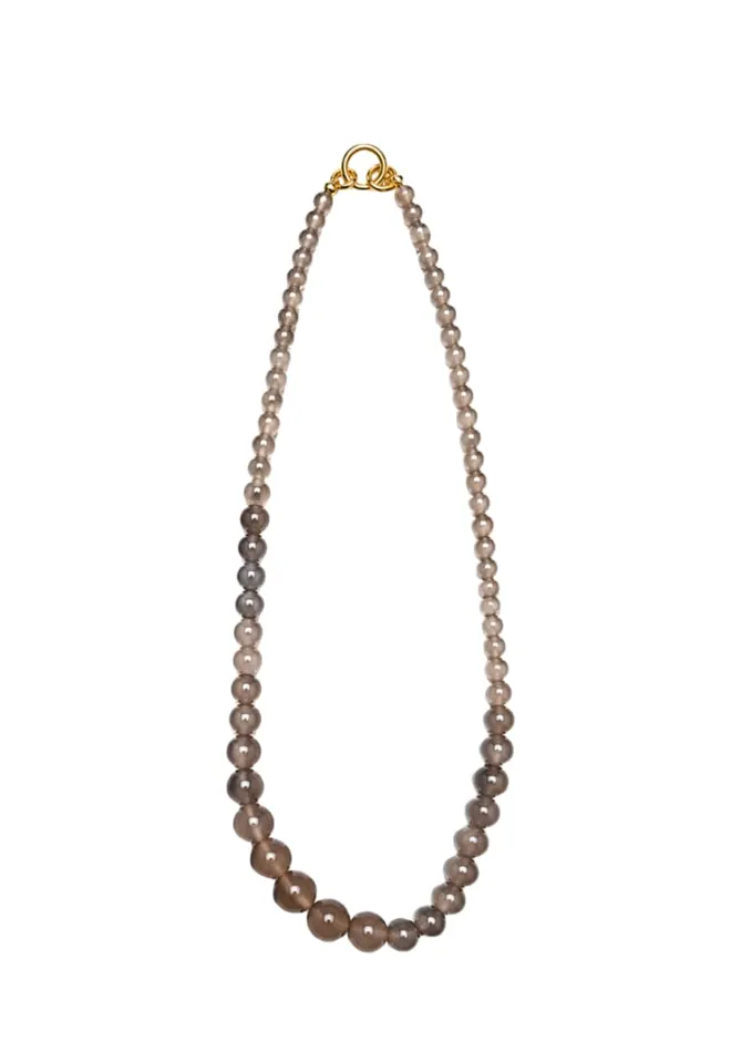 ORBIT SMOKEY NECKLACE | BAY — produktfoto