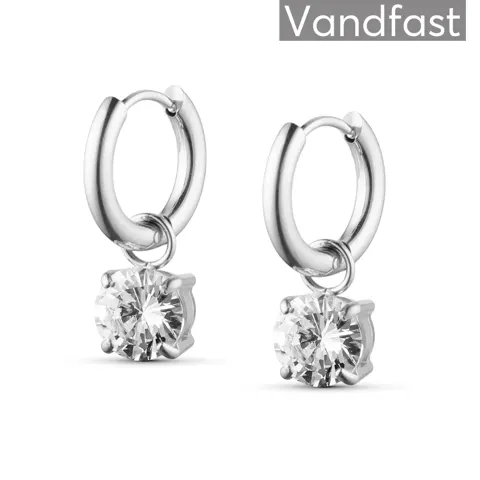 ANNEBRAUNER Zirconia Creole Øreringe — produktfoto