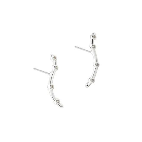 WAVY STUD |  SILVER — produktfoto