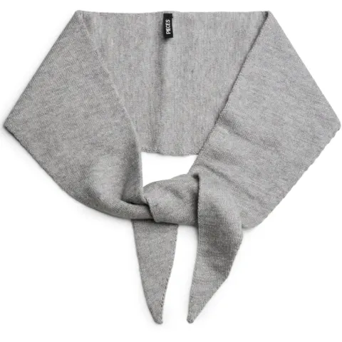 PIECES DAME TØRKLÆDE PCKOMMA - Medium grey melange — produktfoto
