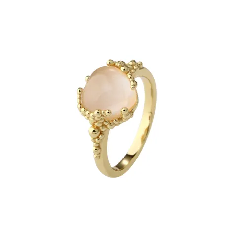 GRACE HEART RING | GOLDEN — produktfoto