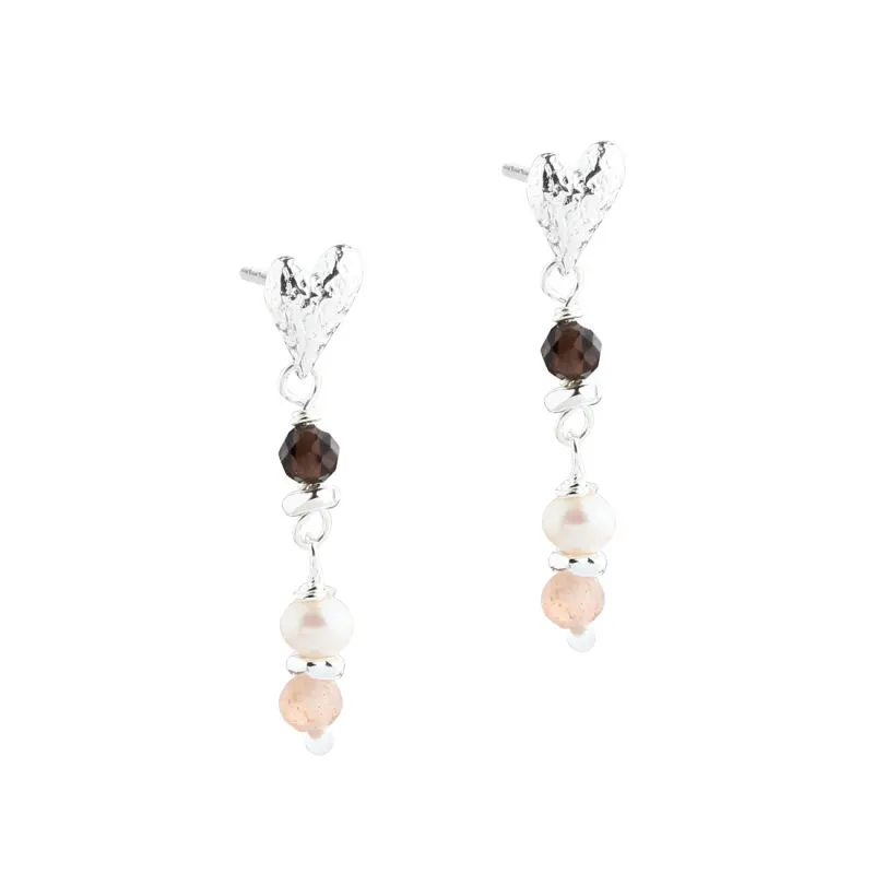 LOVE ME LONG EARSTUD | SILVER — produktfoto