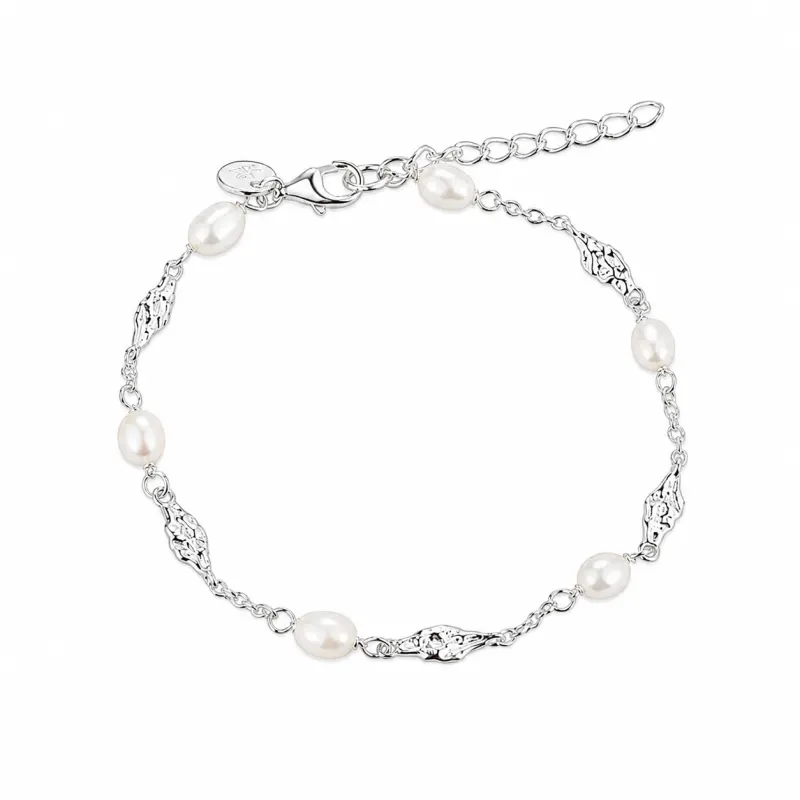 MILENA PEARL BRACELET | SILVER — produktfoto