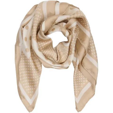 Marta du Chateau dame tørklæde MdcJuline FA-Scarf - Kaki3854 — produktfoto