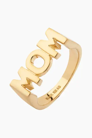 Mom Ring - Goldplated Silver - Maria Black — produktfoto