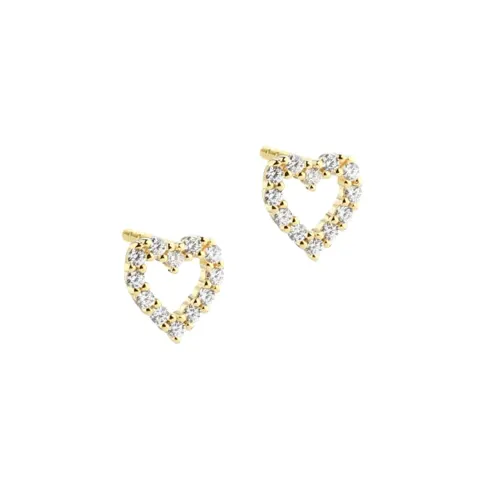 SMALL TEA EARSTUD  | GOLDEN — produktfoto