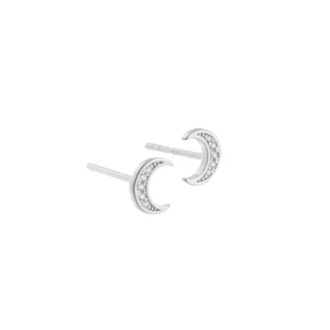MOON EARSTUD | SILVER — produktfoto
