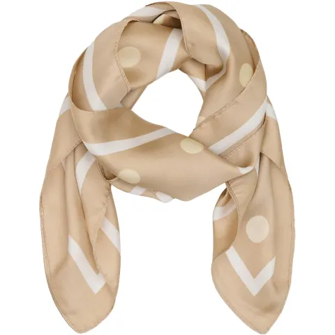 Marta du Chateau dame tørklæde MdcJuline FA1-Scarf - Kaki15 — produktfoto