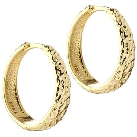CAPPA HOOP 20 MM. | GOLDEN — produktfoto