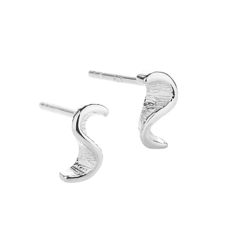 RHUMBA EARSTUD | SILVER — produktfoto