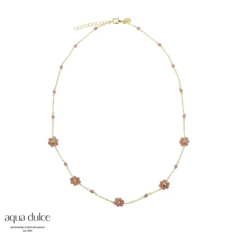 DAISY ROSE NECKLACE | GOLDEN — produktfoto