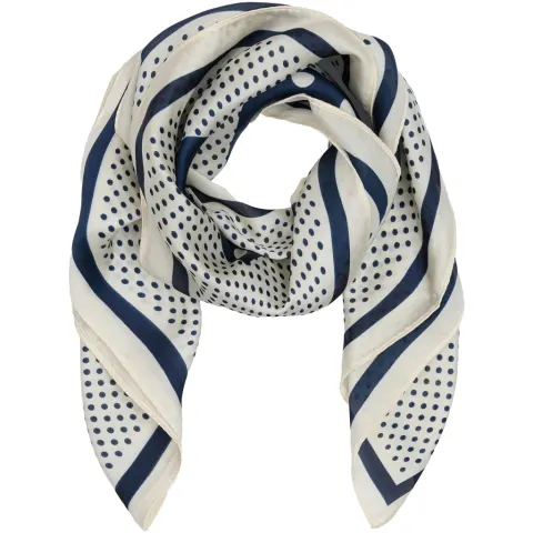 Marta du Chateau dame tørklæde MdcJuline FA-Scarf - Navy3854 — produktfoto