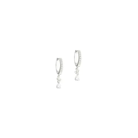 *AURA HOOP |  SILVER — produktfoto