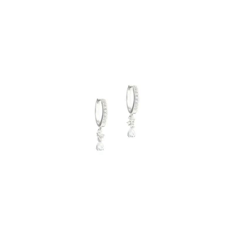 *AURA HOOP |  SILVER — produktfoto