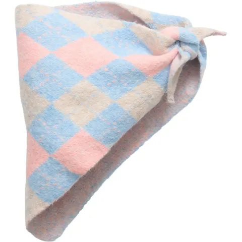 Marta du Chateau dame tørklæde MdcMaxi BA-3512 - Light Blue/Pink — produktfoto