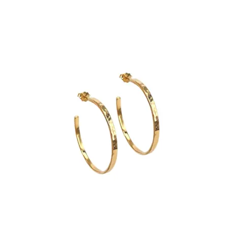 ELENA HOOP BIG | GOLDEN — produktfoto
