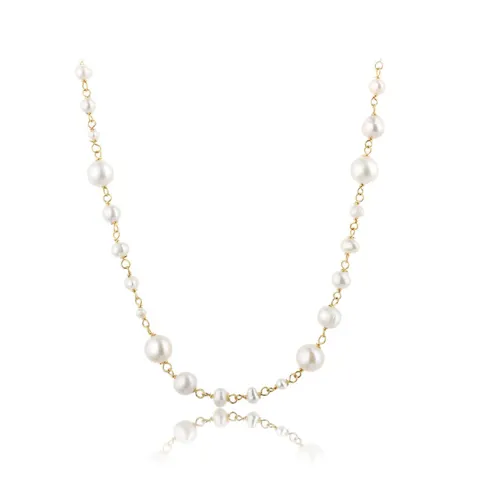 GHITA NECKLACE | GOLDEN — produktfoto