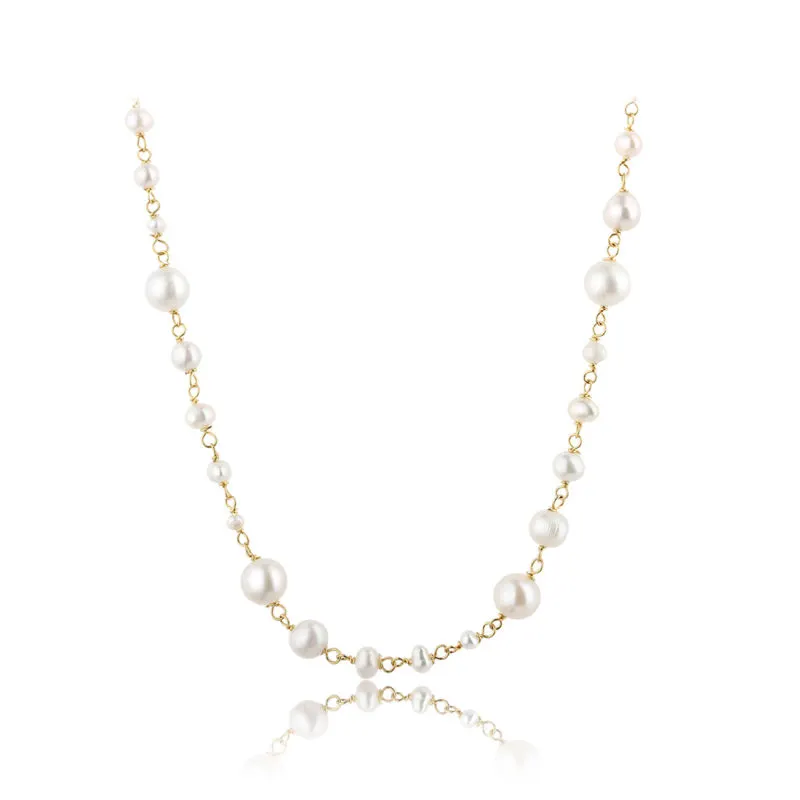 GHITA NECKLACE | GOLDEN — produktfoto