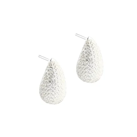 *PAVÉ BIG EARSTUD |  SILVER — produktfoto