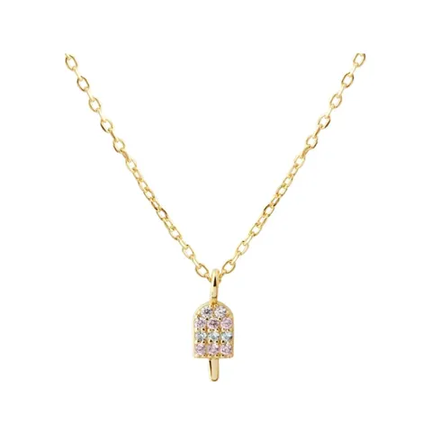 ICE NECKLACE | GOLDEN — produktfoto