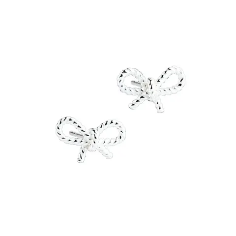 ROPE BOW | SILVER — produktfoto