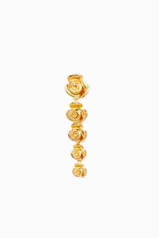 Rose Quintet Studs - Goldplated - Pico — produktfoto