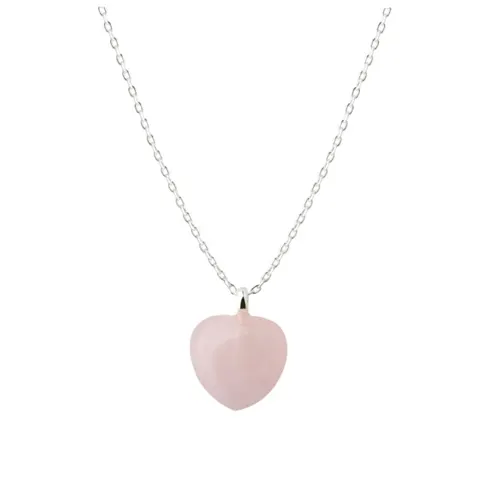 GRACE HEART NECKLACE | SILVER — produktfoto
