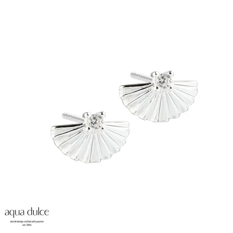 KAYA FAN EARSTUD | SILVER — produktfoto