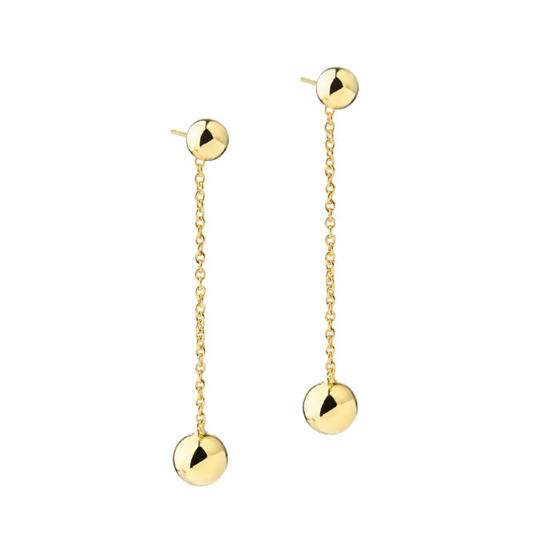 ALBA EARSTUD LONG | GOLDEN — produktfoto