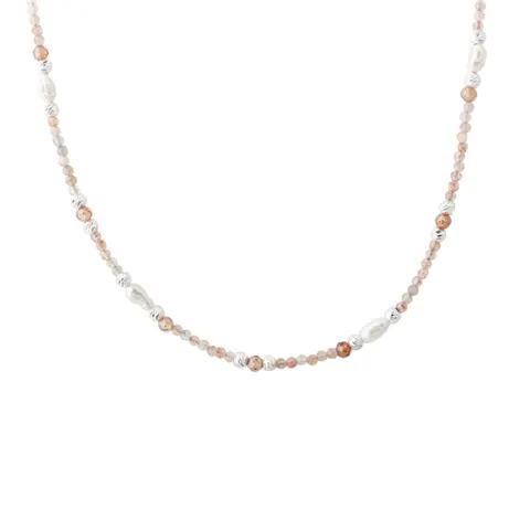 SUNELLA SIMPLE NECKLACE | SILVER — produktfoto