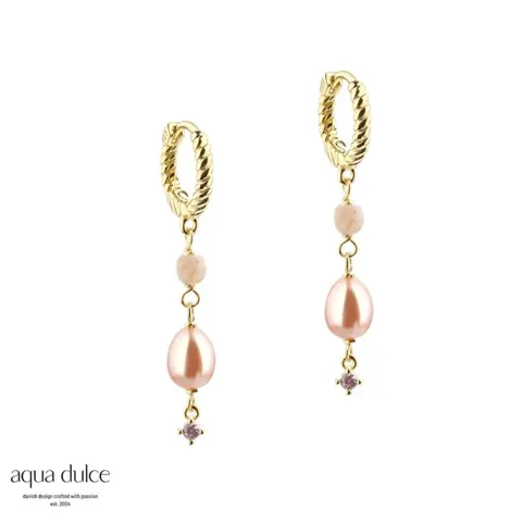 *KOI ROSE HOOP 12 MM. | GOLD — produktfoto