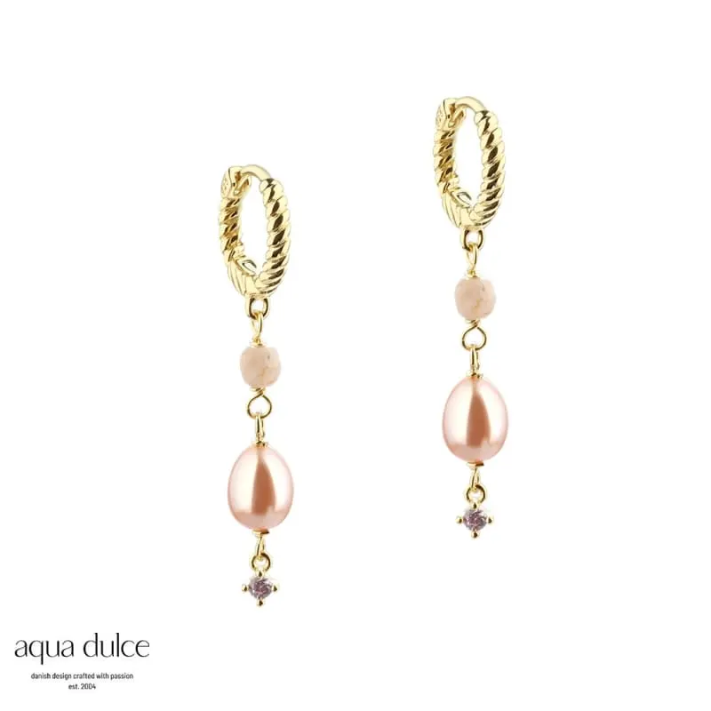 *KOI ROSE HOOP 12 MM. | GOLD — produktfoto