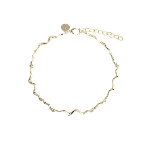 SLIM RHUMBA BRACELET | GOLDEN — produktfoto