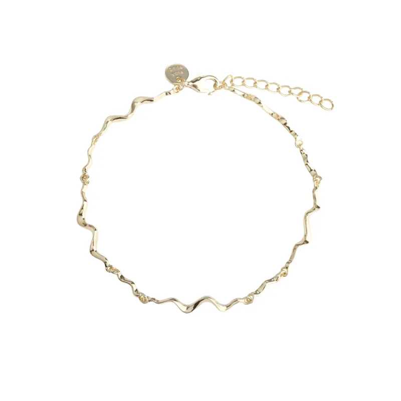 SLIM RHUMBA BRACELET | GOLDEN — produktfoto
